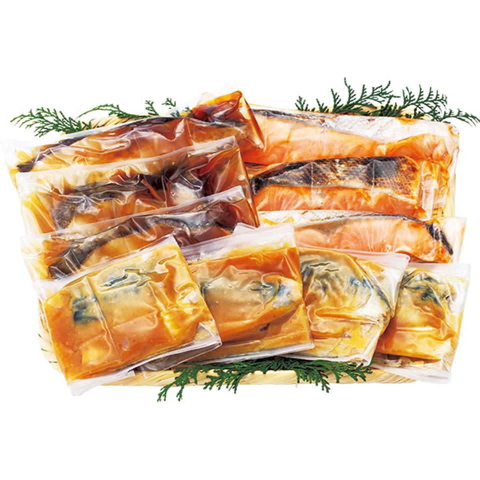 【夏の贈りもの】山陰大松　氷温熟成　煮魚焼魚セット 商品サムネイル