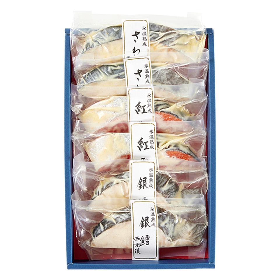【お歳暮 ギフト早得】山陰大松 氷温熟成 西京漬ギフトセット6切「輝」 商品画像(1)