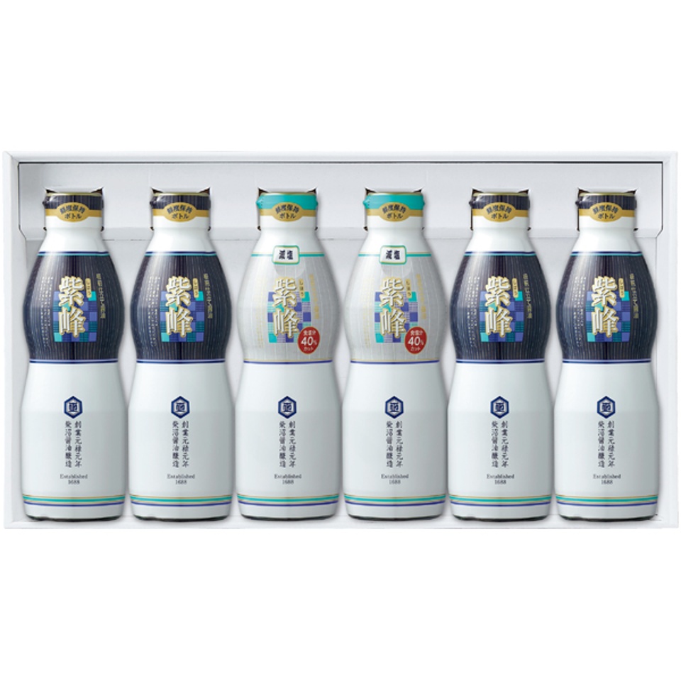【夏の贈りもの】柴沼醤油醸造 フレッシュボトル紫峰セット 商品サムネイル