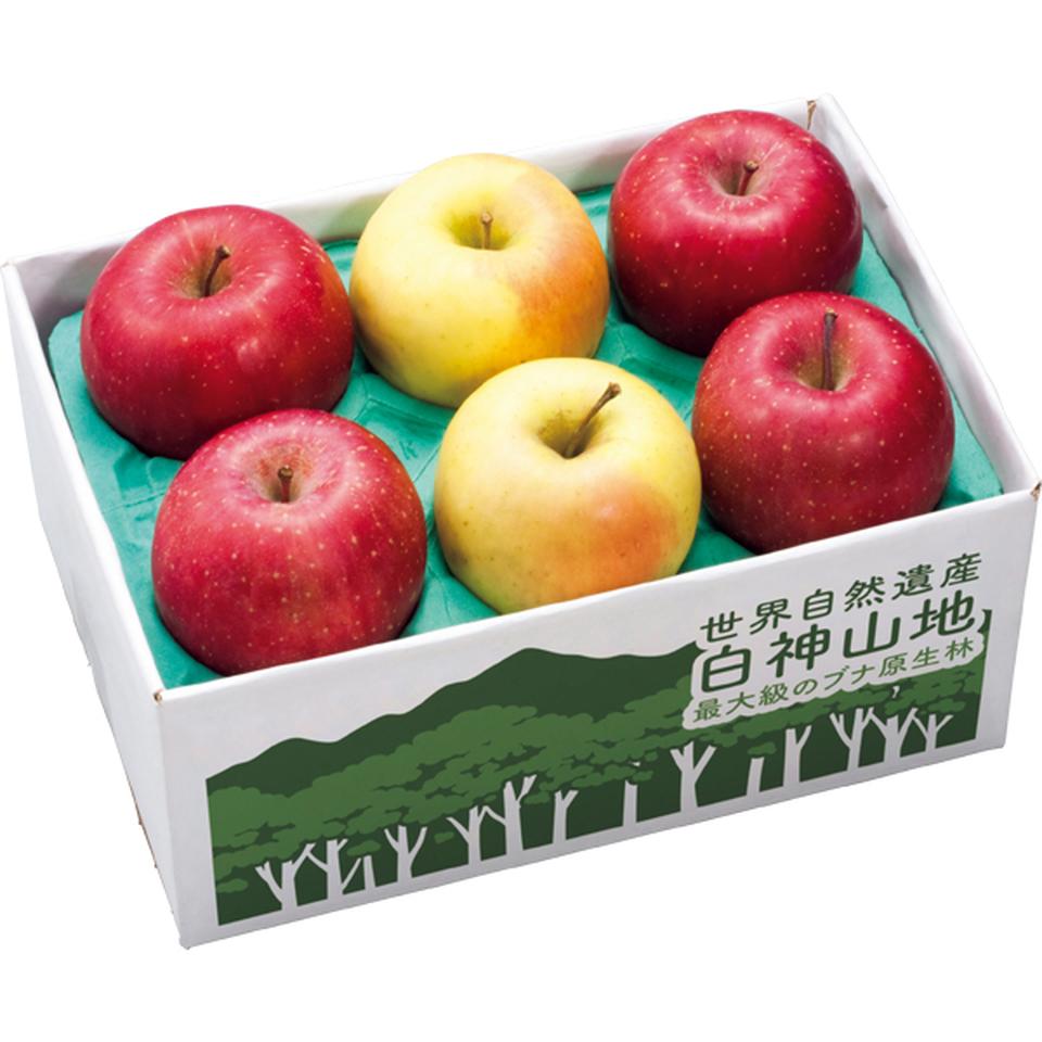 【お歳暮 ギフト】青森県産 糖度１３度選果　サンふじりんごとぐんま名月 商品サムネイル