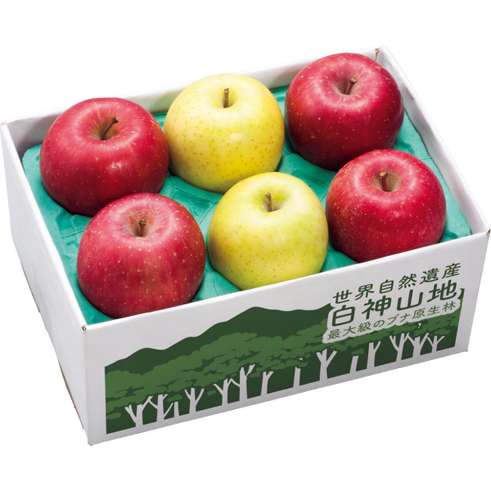 【お歳暮 ギフト】青森県産 糖度１３度選果　サンふじりんごと王林 商品サムネイル