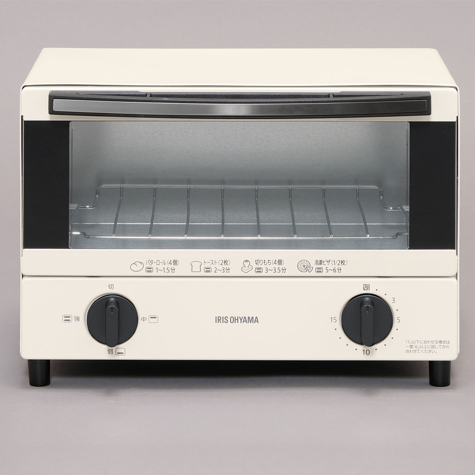 【アイリスオーヤマ】オーブントースター　ホワイト(EOT-012-W) 商品サムネイル