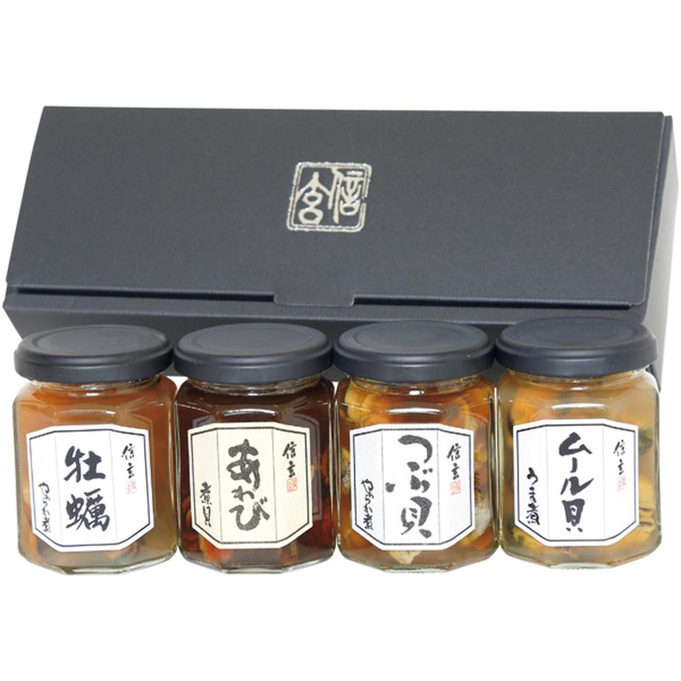 【母の日早得】信玄食品煮貝詰合せ（瓶４種） 商品サムネイル