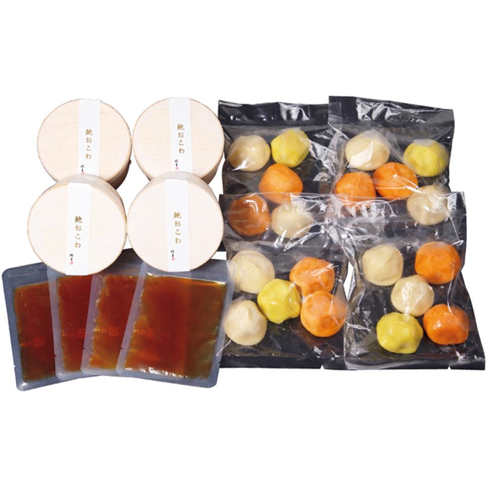 【冬の贈りもの】信玄食品 あわびおこわと帆立水餃子詰合せ 商品サムネイル