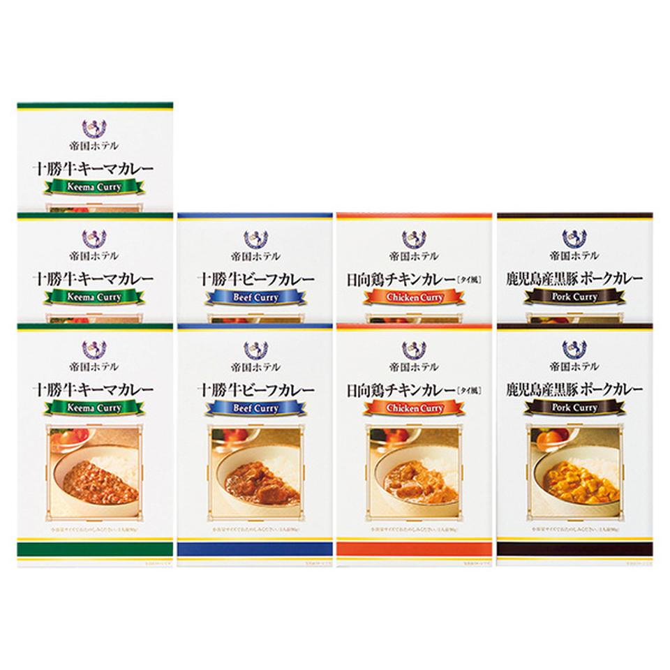 【夏の贈りもの】帝国ホテル　十勝牛・日向鶏・鹿児島黒豚カレーセット 商品サムネイル
