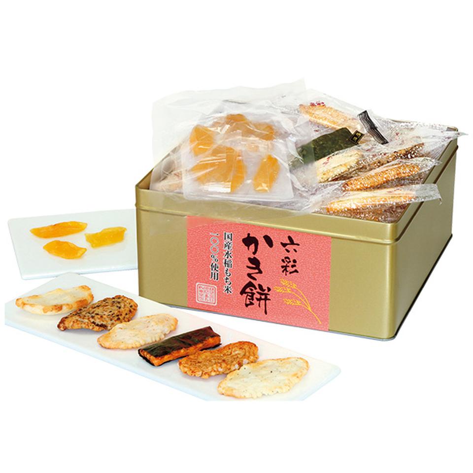 【夏の贈りもの】いちもんめ　六彩かき餅（蜜漬けりんご入り） 商品サムネイル