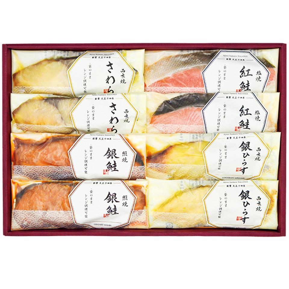 【夏の贈りもの】築地　味の浜藤　老舗の味と技　焼魚詰合せ（４種８切） 商品サムネイル