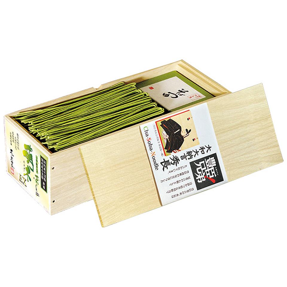 【夏の贈りもの】花の大和路　宇治抹茶入り茶そば「萌木ＥＸ」 商品サムネイル