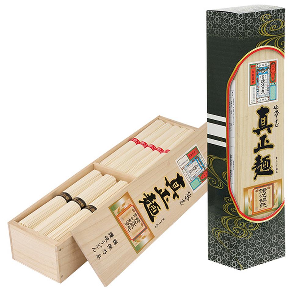 【夏の贈りもの】カネス製麺　真正麺　揖保乃糸手延べ素麺・讃岐うどん詰合せ 商品サムネイル