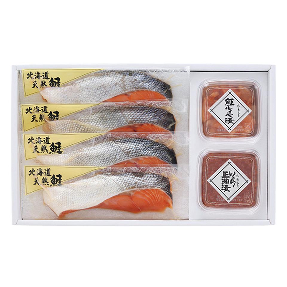 【夏の贈りもの】佐藤水産　北海道鮭親子セット 商品サムネイル