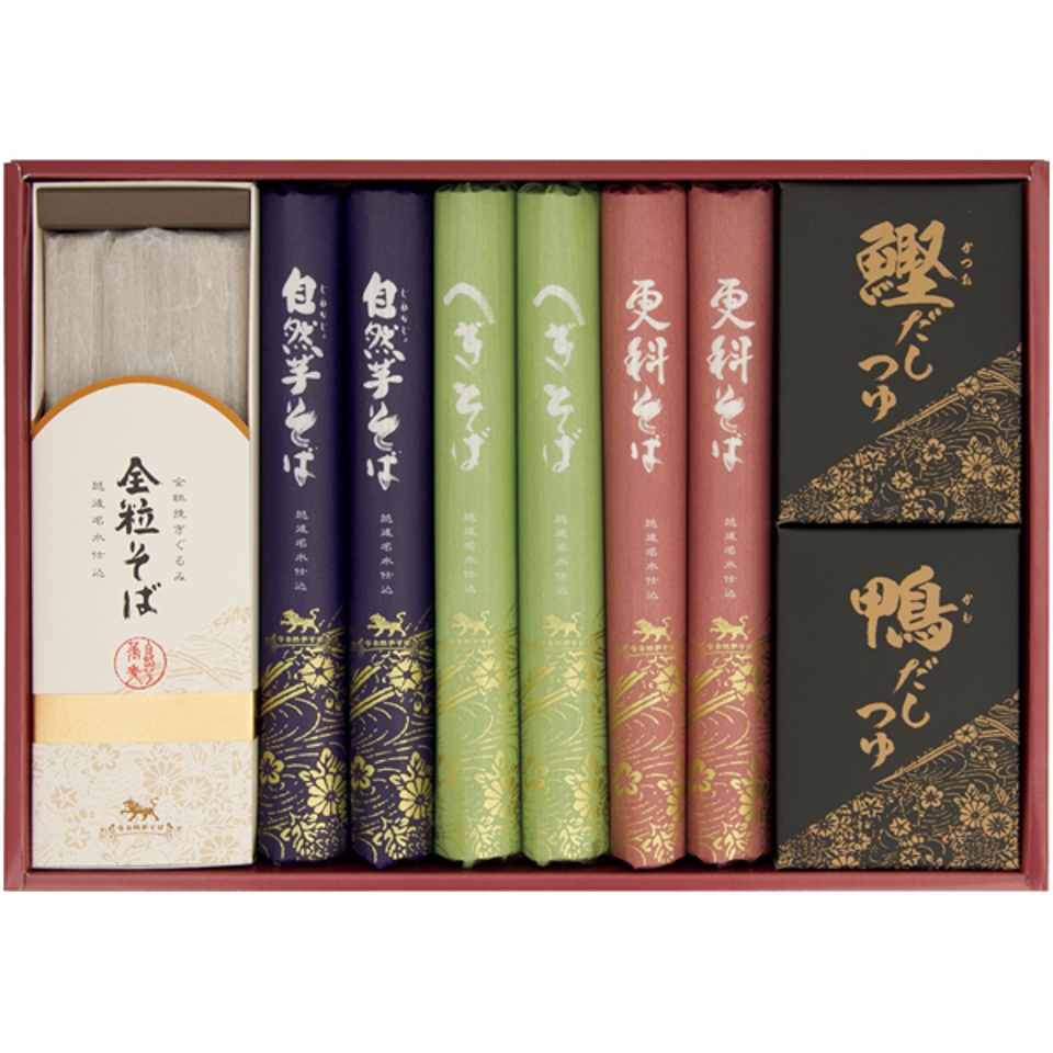 【夏の贈りもの】自然芋そば そば詰合せ 商品サムネイル
