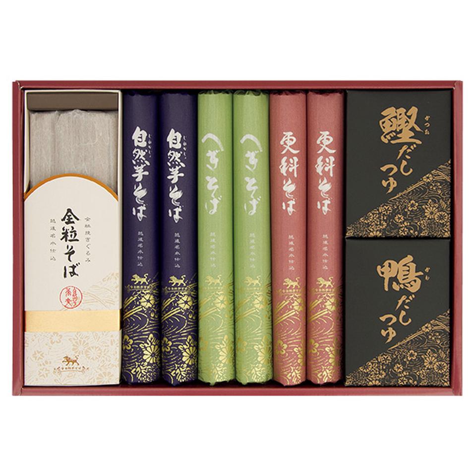 【夏の贈りもの】自然芋そば　そば詰合せ　型番：ＫＪ３０Ａ 商品サムネイル