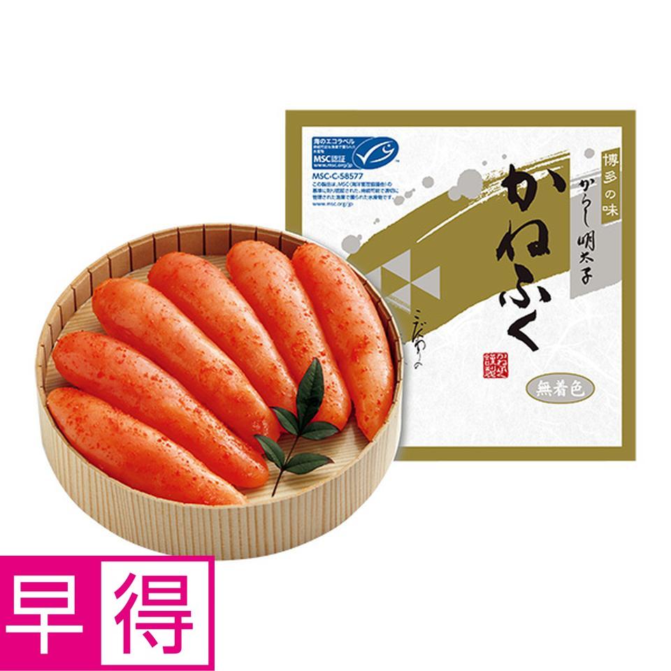 【夏の贈りもの早得】かねふく　ＭＳＣ認証　無着色辛子明太子 商品サムネイル