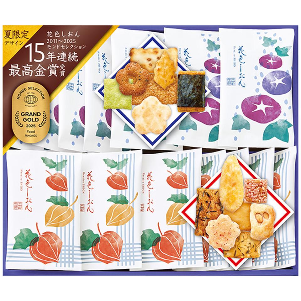 【夏の贈りもの】中央軒煎餅　花色しおん夏 商品サムネイル