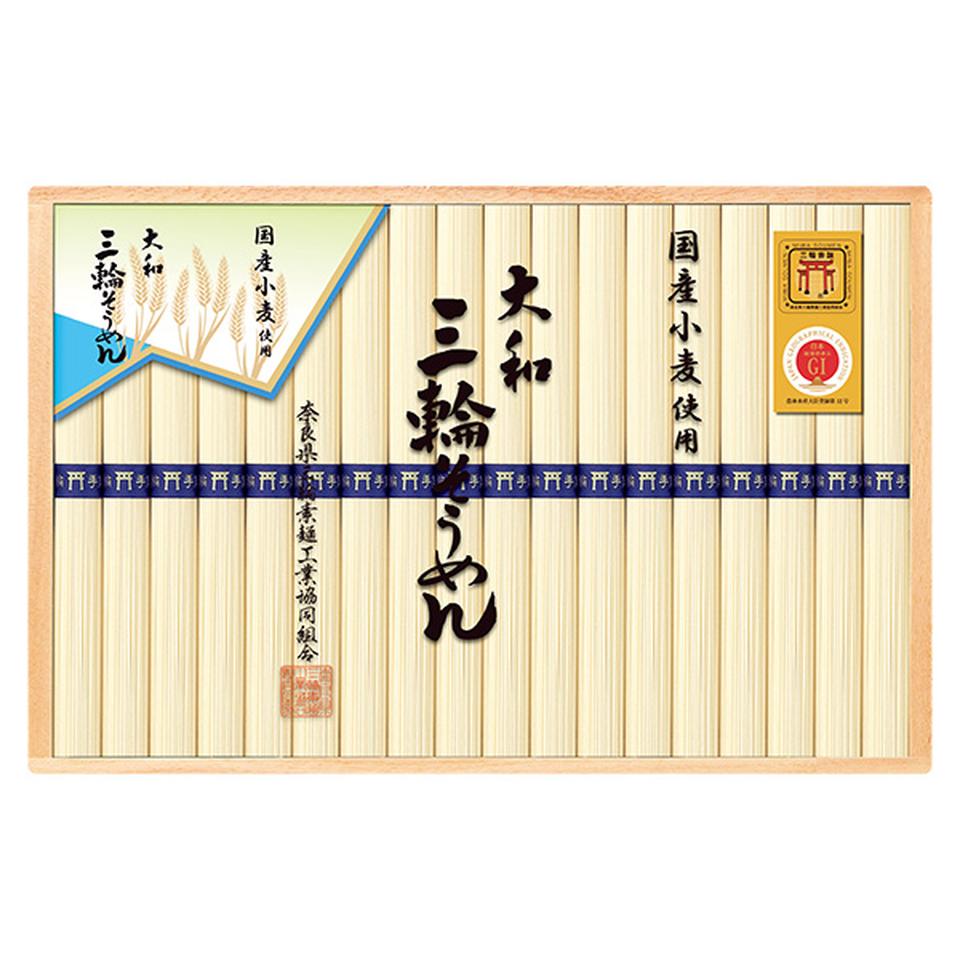 【夏の贈りもの】奈良県三輪素麺工業協同組合　三輪手延べ素麺（国産小麦）　型番：ＩＪ－３０ 商品サムネイル