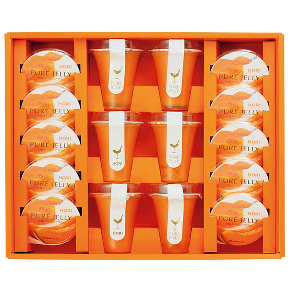 【夏の贈りもの】ホリ　夕張メロン＆飲むピュアゼリー 商品サムネイル