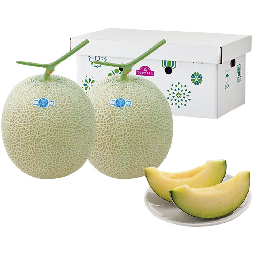 【夏の贈りもの】トップバリュ　減の恵み・長崎県産（島原有機会）　村里さんたちのアールスメロン 商品サムネイル