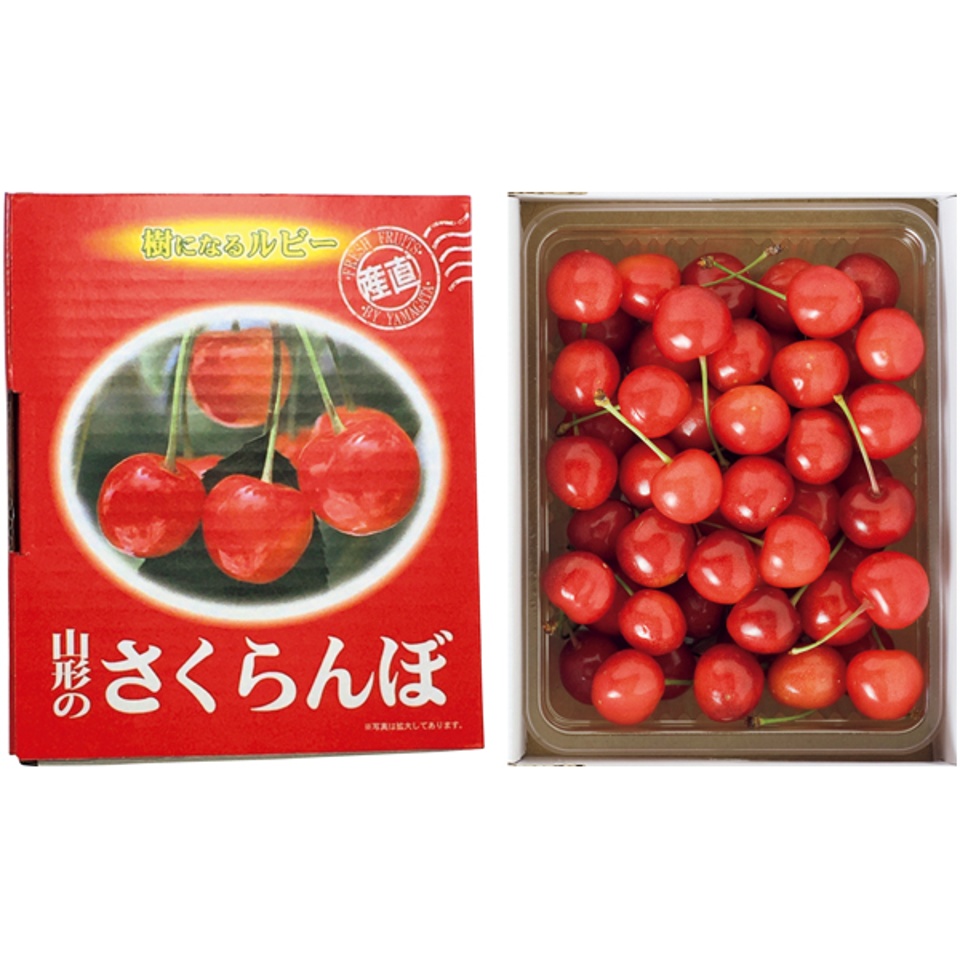 【夏の贈りもの】トップバリュ減の恵み・山形県産（山形有機マルタ会） さくらんぼ（佐藤錦又は紅秀峰） 商品サムネイル