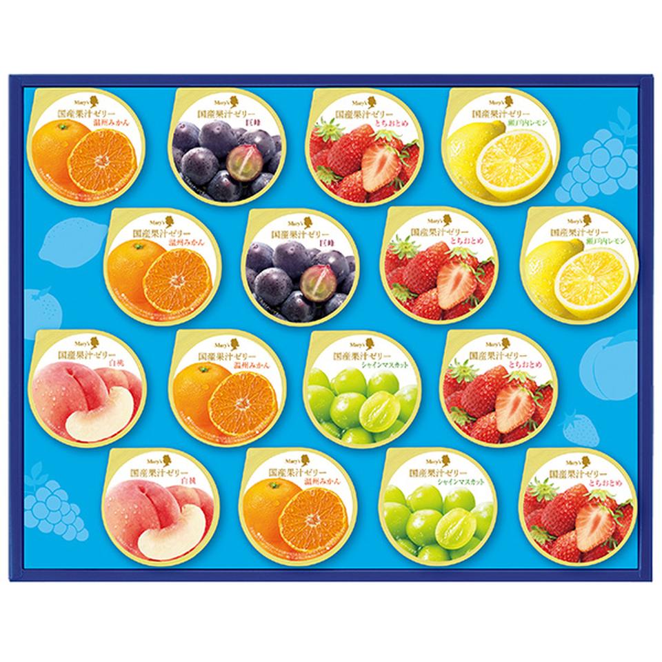 【夏の贈りもの】メリーチョコレート　国産果汁ゼリー 商品サムネイル