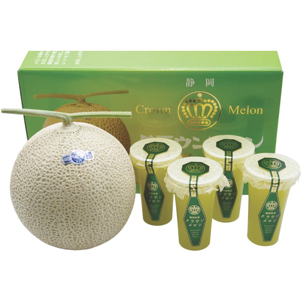 【母の日早得】静岡県産静岡クラウンメロン＆クラウンメロンゼリー 商品サムネイル