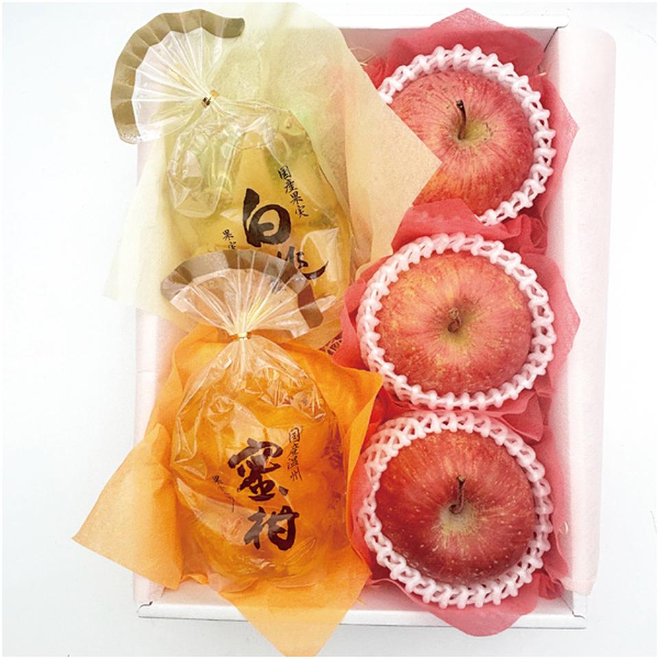 【母の日早得】ふじりんごと果実ゼリーの詰合せ 商品サムネイル