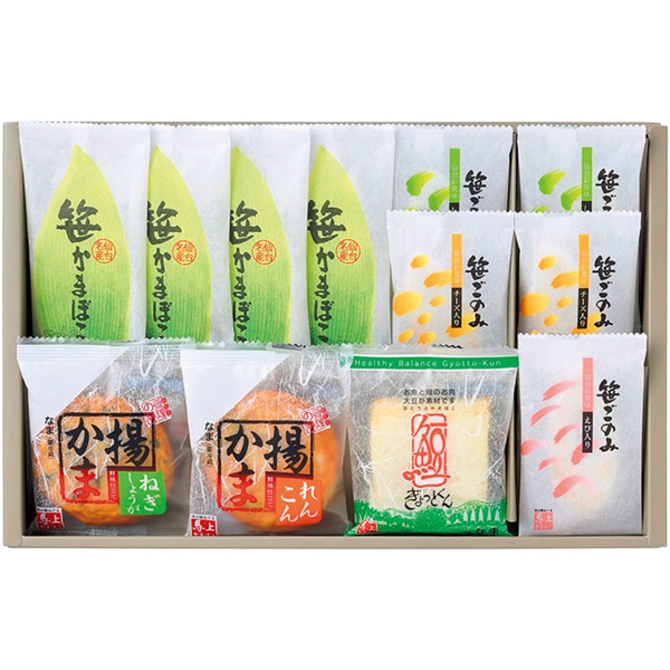 【夏の贈りもの】馬上かまぼこ店 笹かまぼこ詰合せ 商品サムネイル