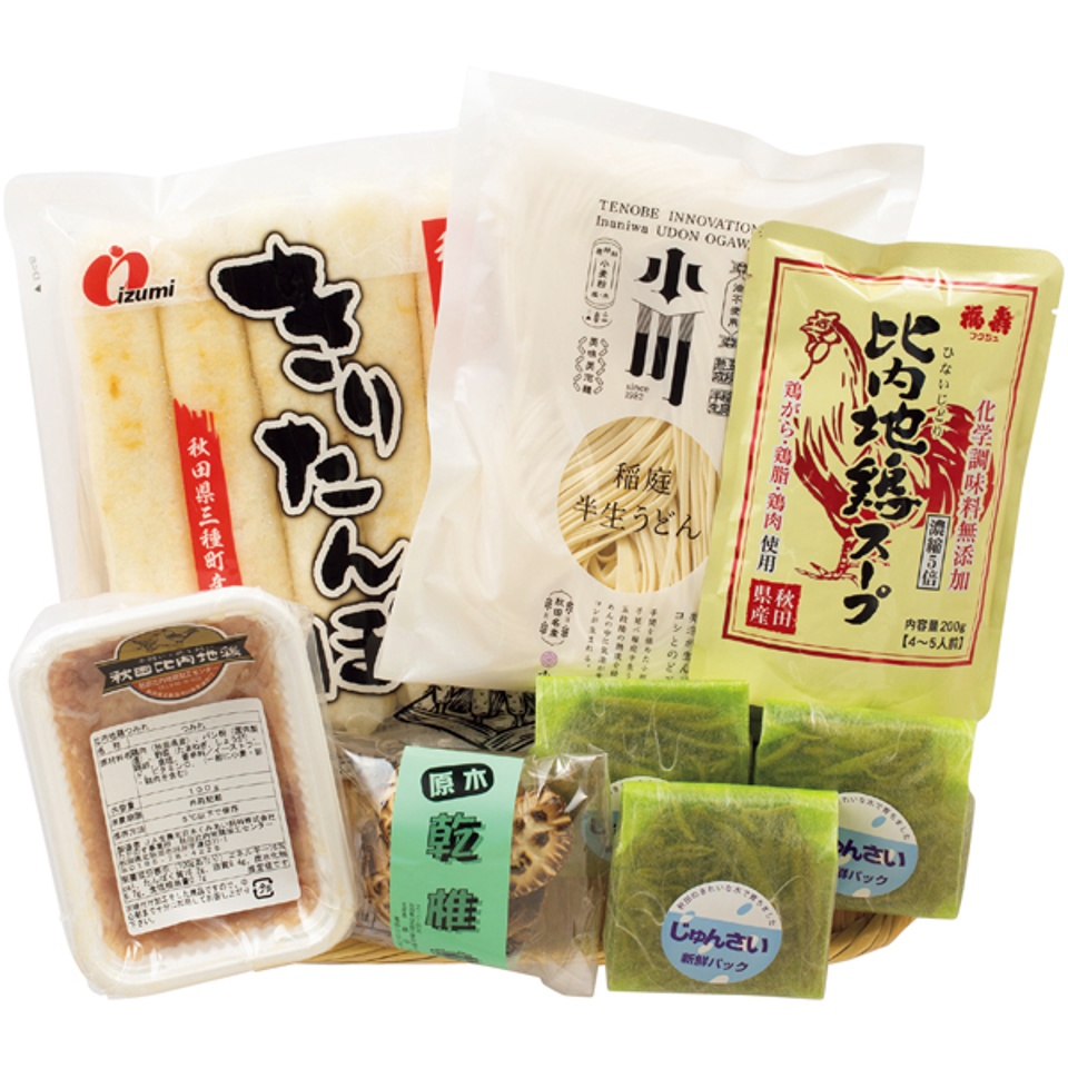 【夏の贈りもの】砂丘温泉ゆめろん 秋田県三種町森岳じゅんさい鍋セット 商品サムネイル
