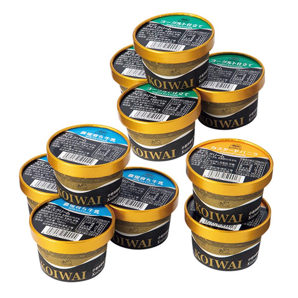 【夏の贈りもの】小岩井農場　自家製アイスクリーム１０個セット 商品サムネイル