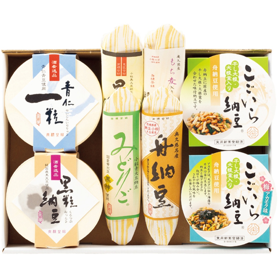 【夏の贈りもの】丸真食品 舟納豆夏の詰合せ 商品サムネイル