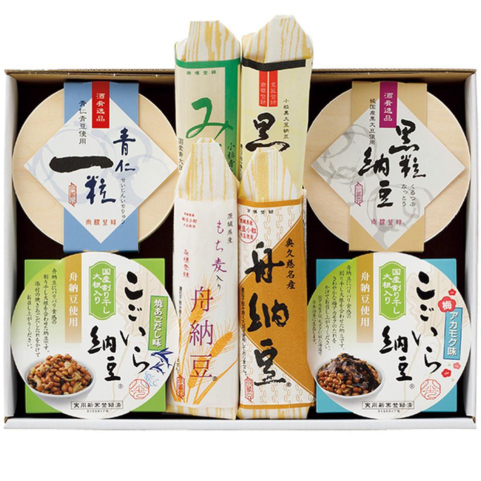 【夏の贈りもの】舟納豆　舟納豆夏の詰合せ 商品サムネイル