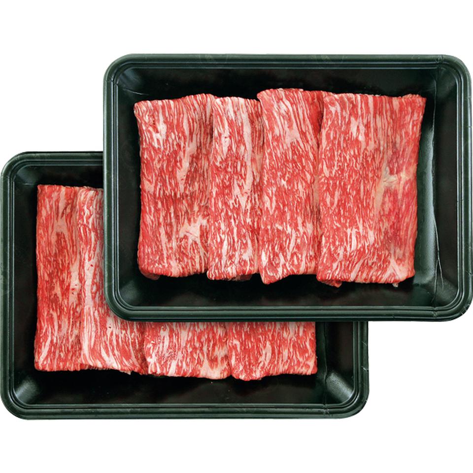 【お歳暮 ギフト早得】ミヤチク/人形町今半 宮崎牛すき焼き肉&人形町今半割下セット 商品画像(2)