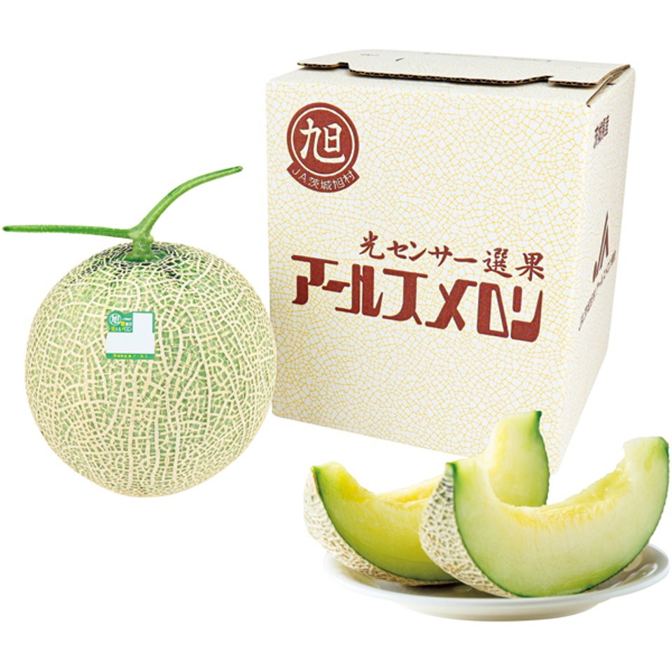 【夏の贈りもの】茨城県産（ＪＡ茨城旭村） アールスメロン １玉 商品サムネイル