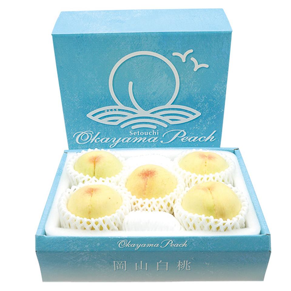 【夏の贈りもの】岡山県産　岡山白桃 商品サムネイル