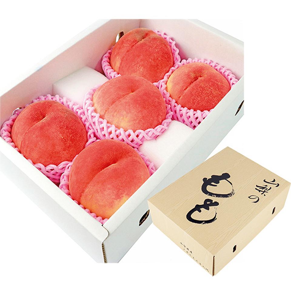 【夏の贈りもの】山梨県産（ＪＡふえふき八代支所）　八代の桃　２．０ｋｇ箱【赤秀】 商品サムネイル