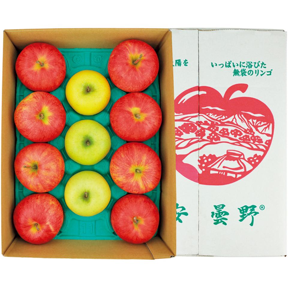 【冬の贈りもの】長野県産 サンふじりんご＆シナノゴールドＡ 商品サムネイル