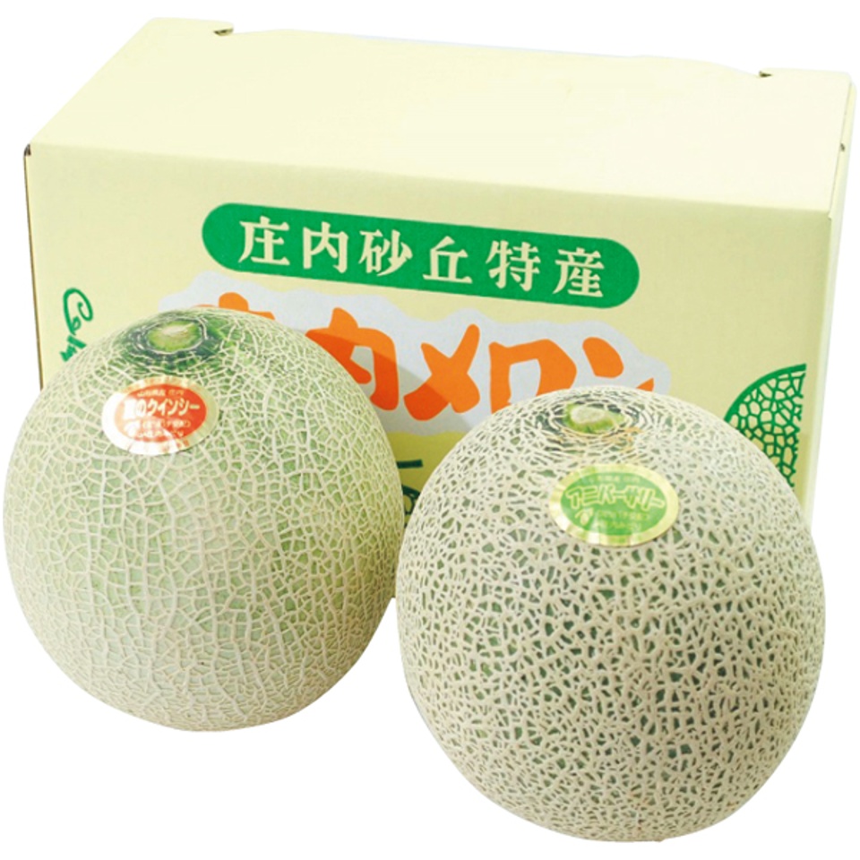 【夏の贈りもの】山形県産 庄内メロン（青肉） 商品サムネイル