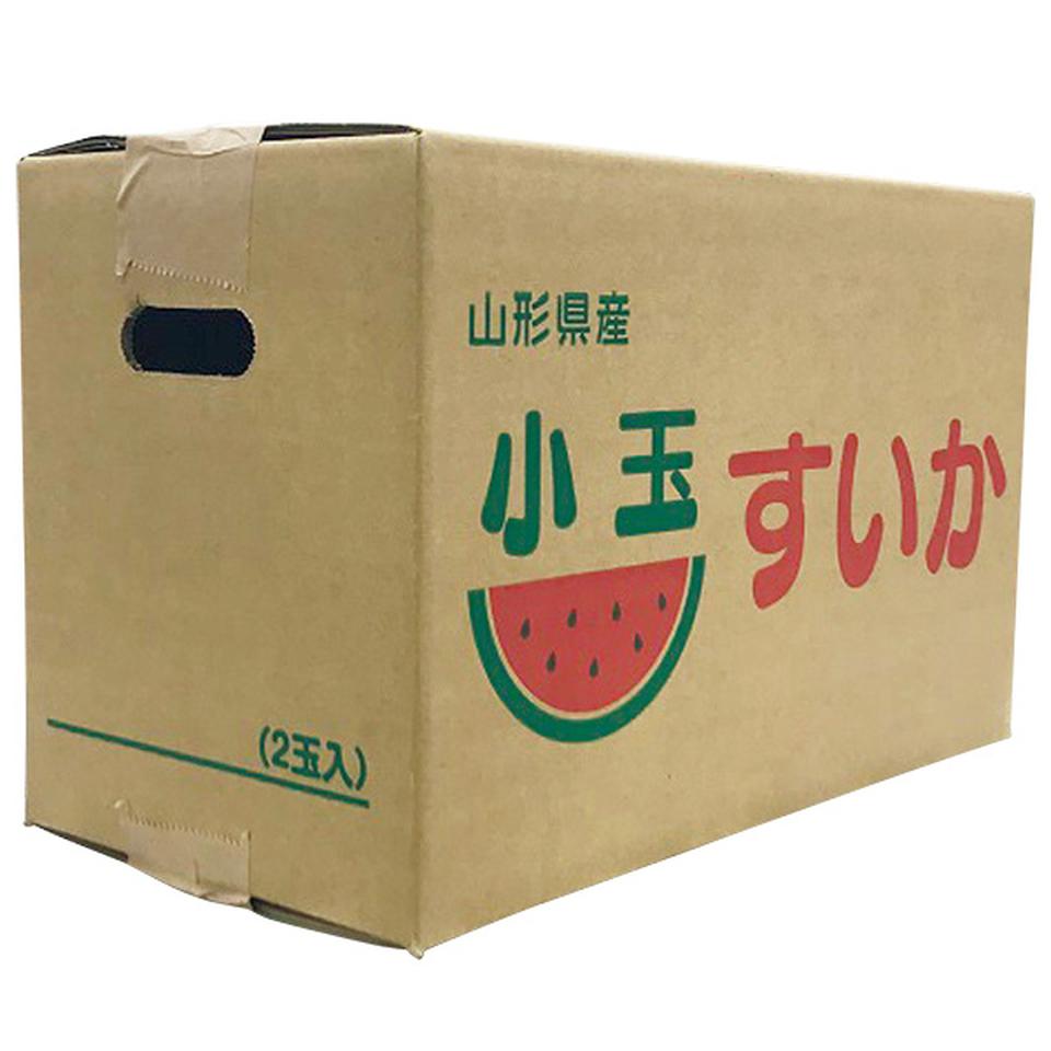 【夏の贈りもの】山形県産　小玉すいか　２個 商品サムネイル