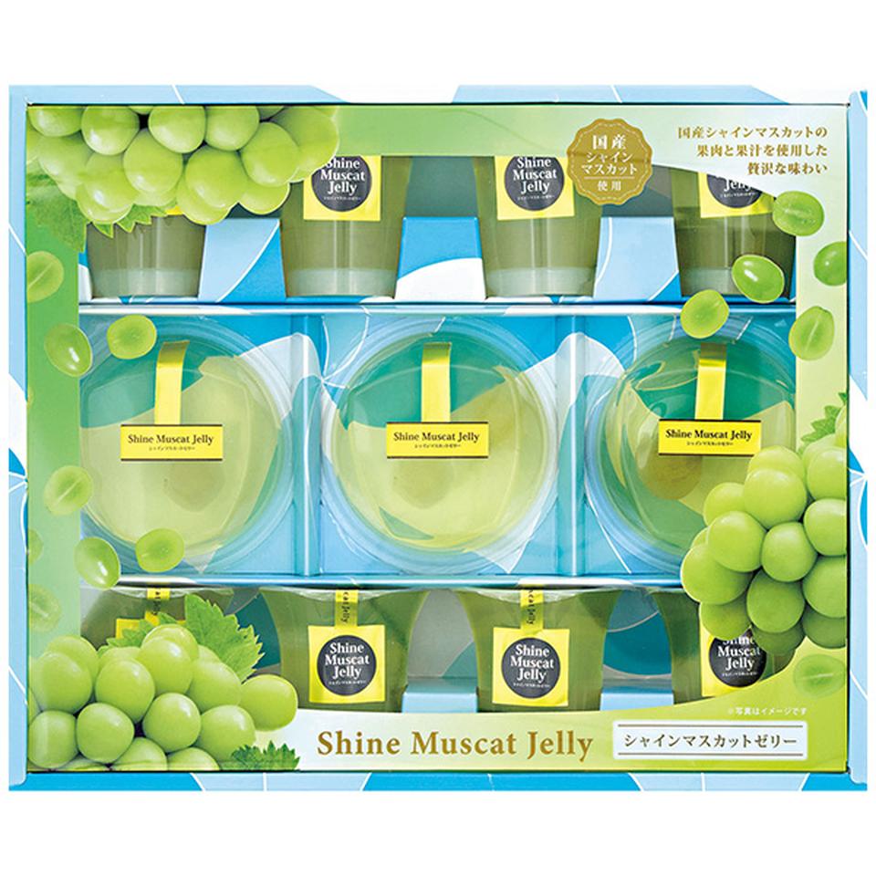【夏の贈りもの】堂島ジョワイユ　国産シャインマスカットプレミアムゼリーギフト 商品サムネイル