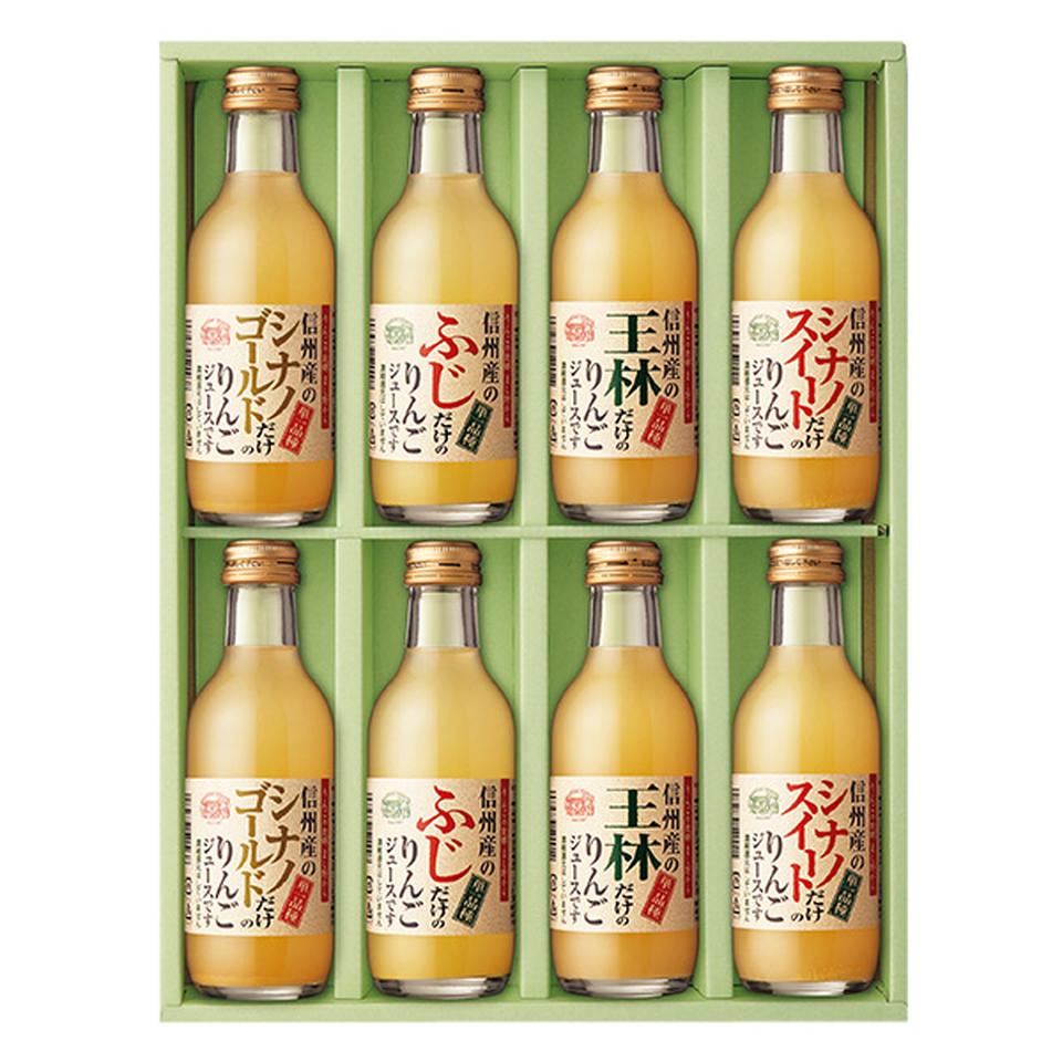 【夏の贈りもの】信州まし野ワイン　信州産りんごジュース詰合せ　型番：ＭＪ－３０ 商品サムネイル