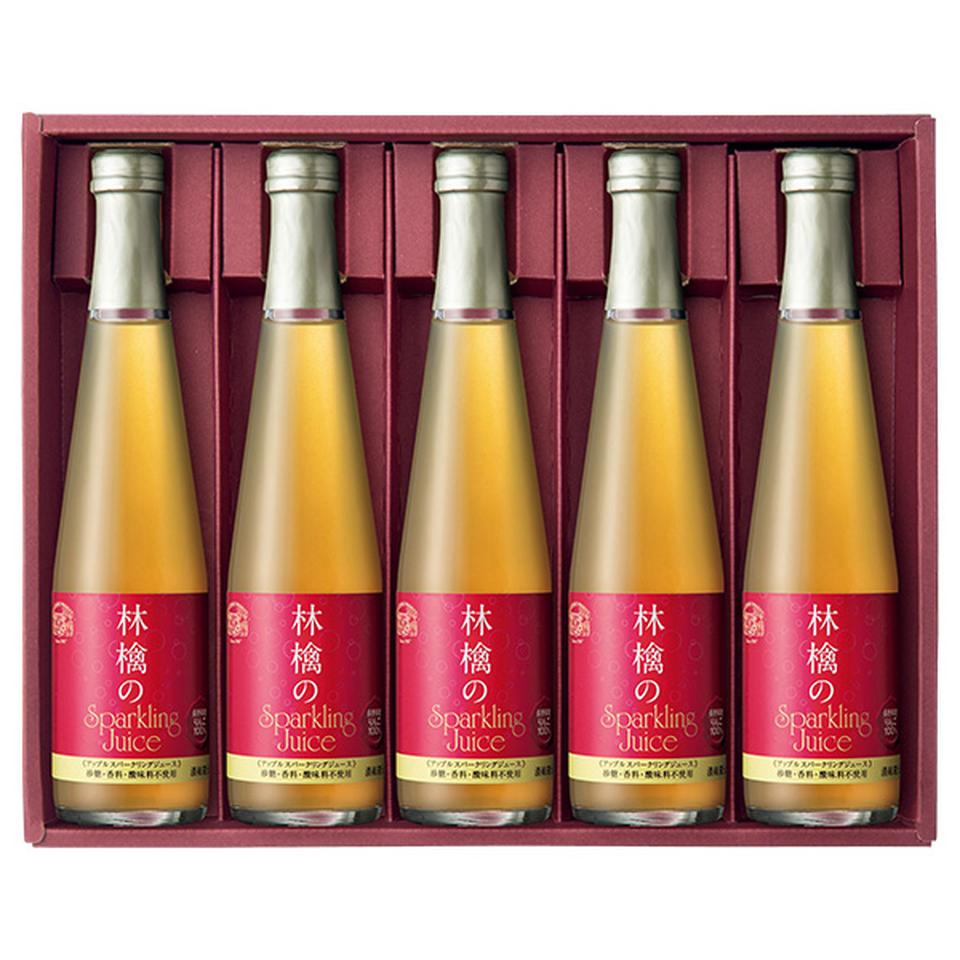 【夏の贈りもの】信州まし野ワイン　林檎のスパークリングジュース 商品サムネイル