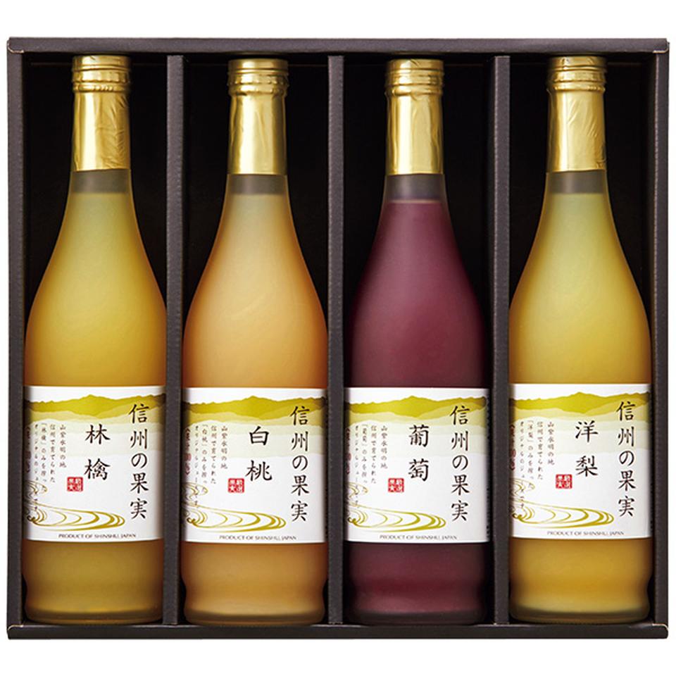 【夏の贈りもの】信州まし野ワイン　信州産フルーツジュース詰合せ 商品サムネイル