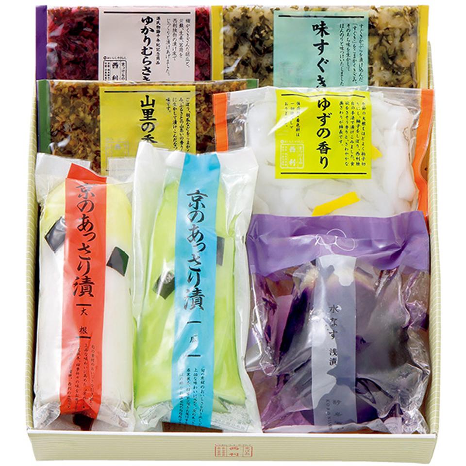 【夏の贈りもの】京つけもの西利　水なす・京のあっさり漬詰合せ 商品サムネイル
