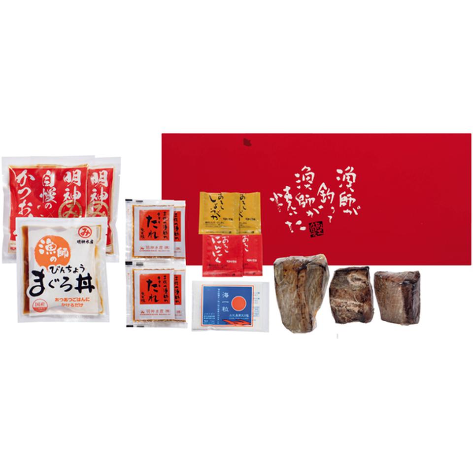 【母の日早得】明神水産鰹と鮪を楽しむ詰合せ～藁焼きたたきとどんぶり～ 商品サムネイル