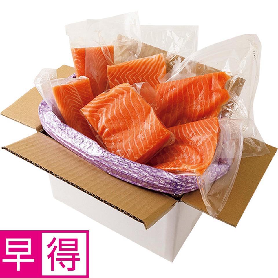 【夏の贈りもの早得】王子サーモン　北海道上川町産　大雪サーモン刺身用ブロック 商品サムネイル