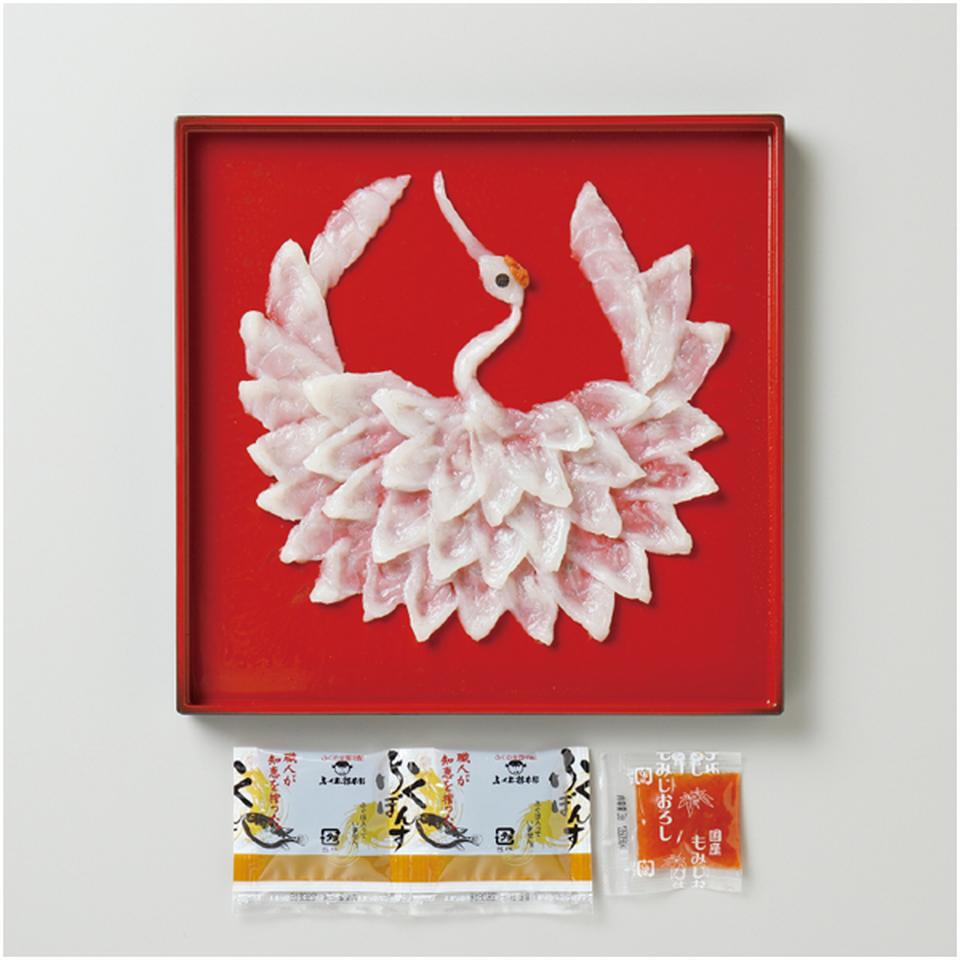 【母の日早得】ふく太郎本部山口県萩産活〆まふぐ刺身　慶祝鶴 商品サムネイル