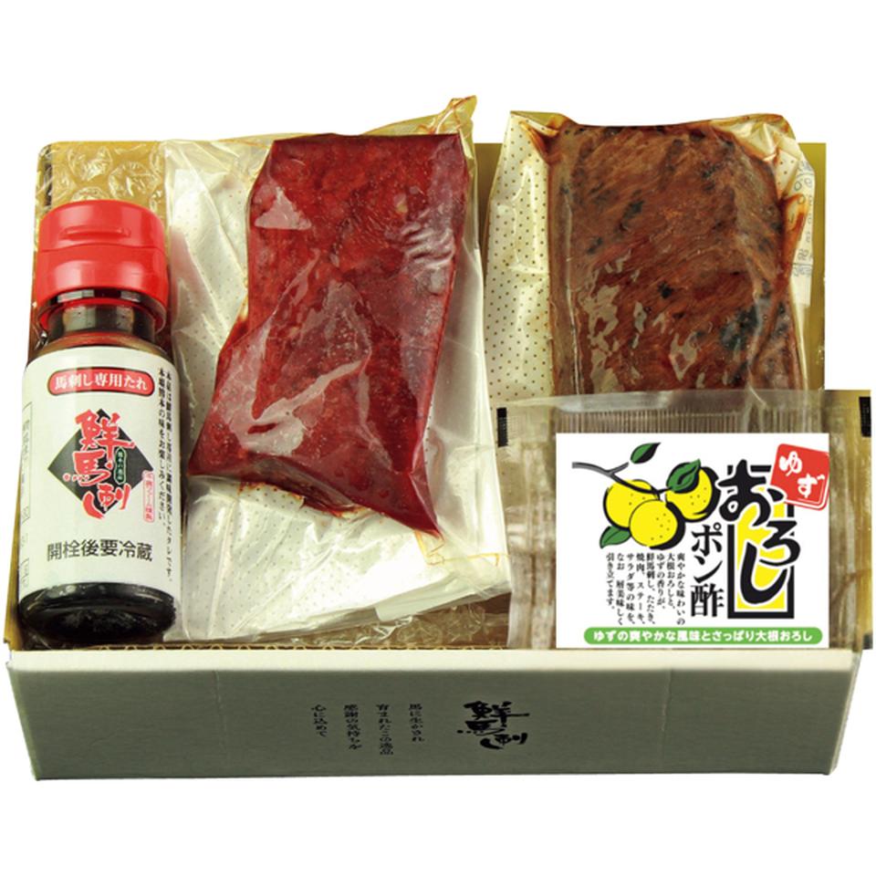 【母の日早得】鮮馬刺し赤身・たたきセット 商品サムネイル