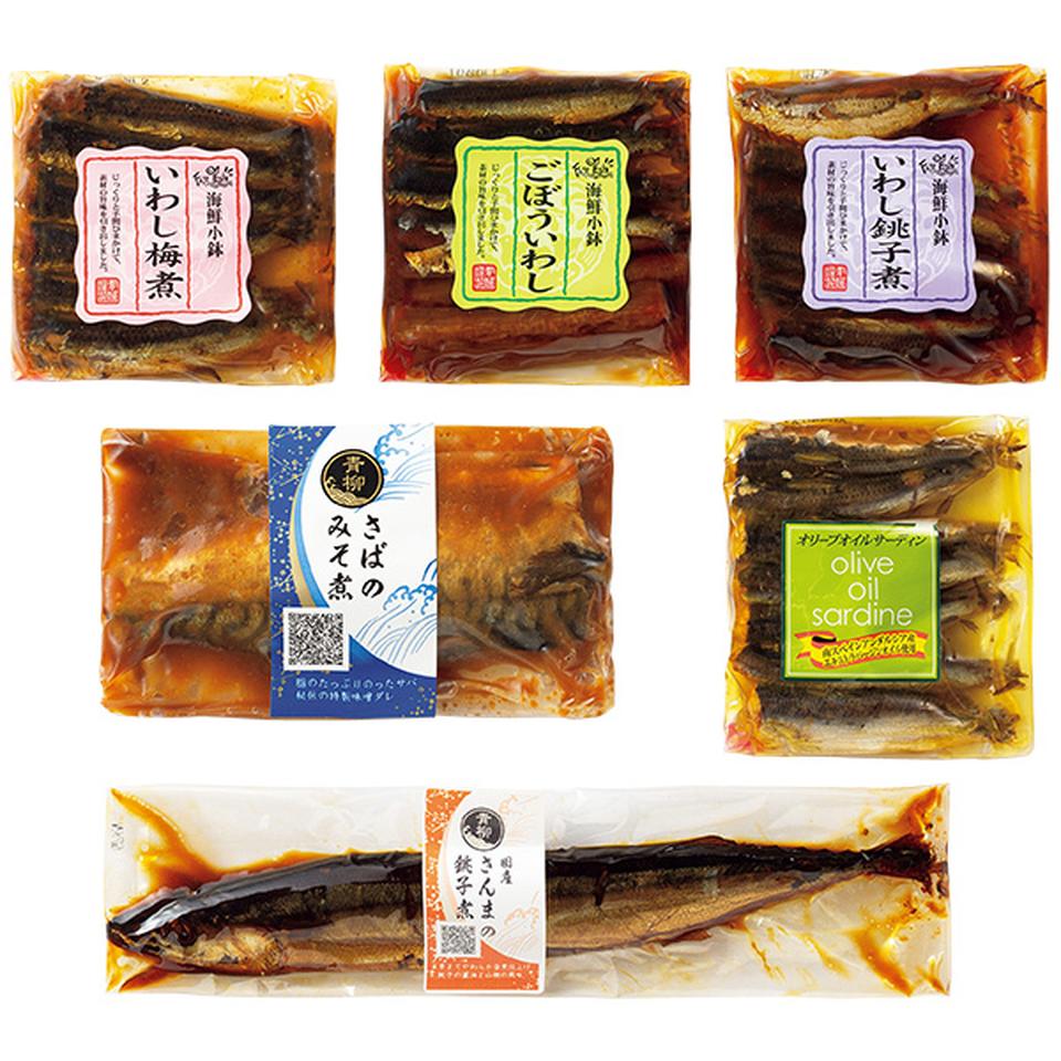 【夏の贈りもの】青柳食品　骨まで食べれる煮魚詰合せ 商品サムネイル