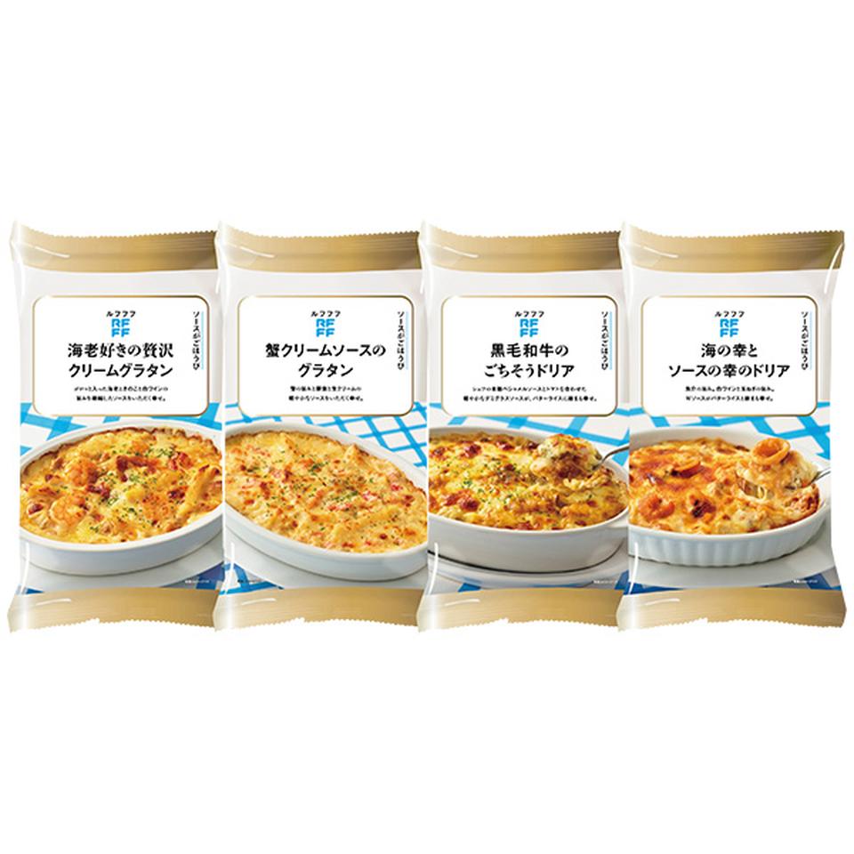 【夏の贈りもの】ＲＦＦＦ　グラタン＆ドリアのアソート４種セット 商品サムネイル