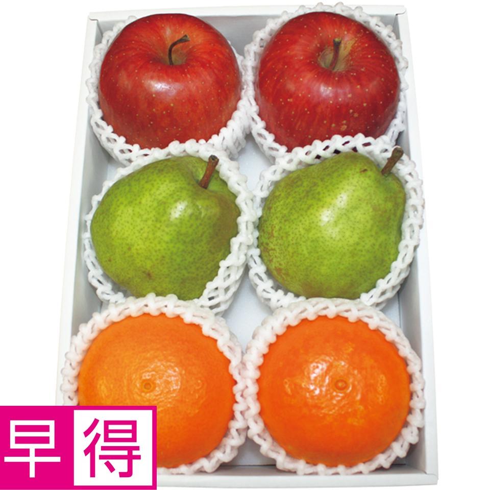 【冬の贈りもの早得】青森県産、愛媛県産、山形県産 サンふじりんご、紅まどんな＆ラ・フランス 商品サムネイル