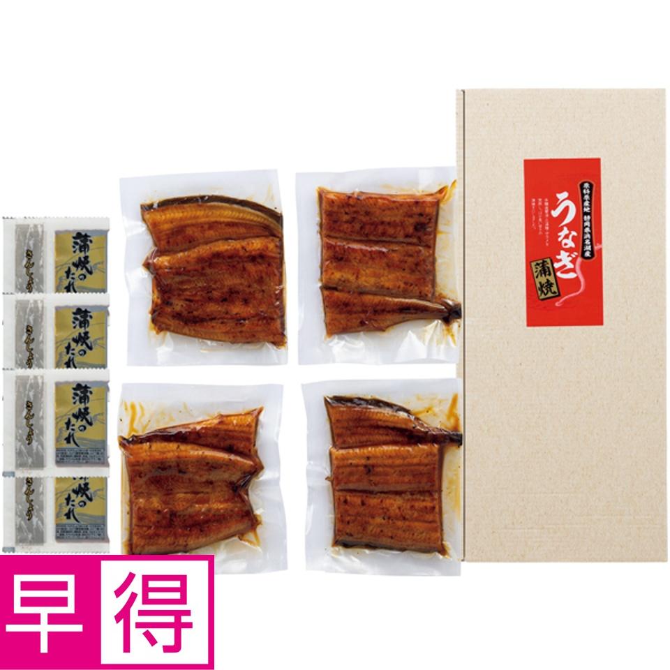 【夏の贈りもの早得】静岡県浜名湖産 うなぎ蒲焼切身４枚 商品サムネイル